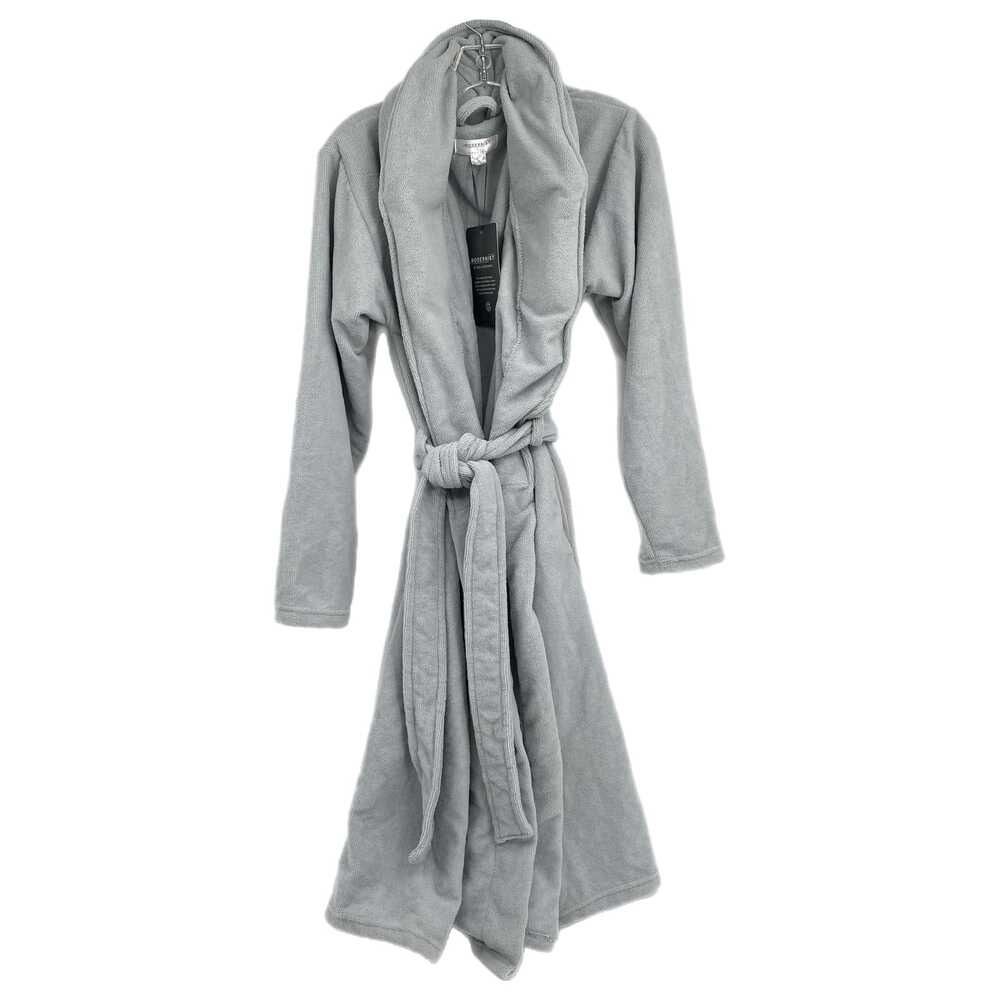 Modernist x Gravity Gray Weighted Collar Robe | Size S